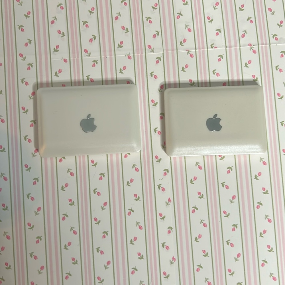 Barbie sized macbook mirrors. So cute!